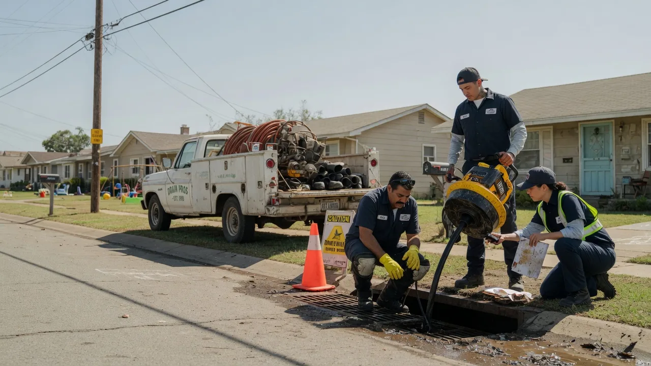 Drain Cleaning in Burkett, TX near me